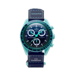 SWATCH X OMEGA BIOCERAMIC MOONSWATCH MISSION ON EARTH – POLAR LIGHTS