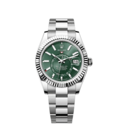 ROLEX SKY DWELLER (SILVER GREEN)