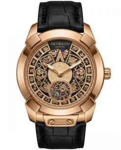 JACOB & CO. PIONEER AZTEC CALENDAR (BLACK - ROSEGOLD)