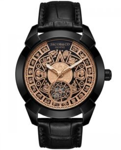 JACOB & CO. PIONEER AZTEC CALENDAR (FULL BLACK - ROSEGOLD)